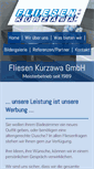 Mobile Screenshot of fliesen-kurzawa.de